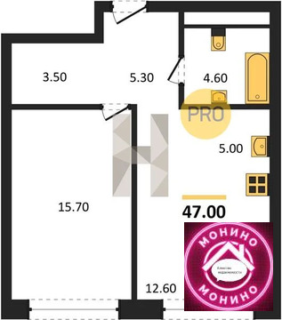 Москва, 1-но комнатная квартира, Ленинградское шос. д., 21662300 руб.