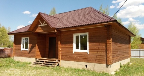Одноэтажный дом в тихом дачном месте со всеми удобствами, 2800000 руб.