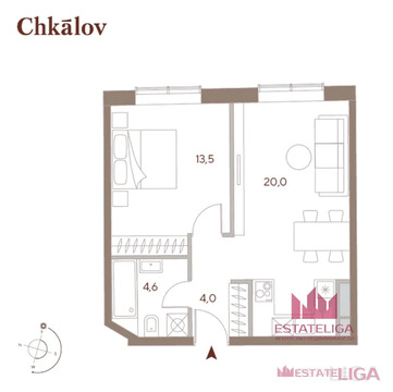 Москва, 1-но комнатная квартира, Курского Вокзала пл. д.1, 26500000 руб.