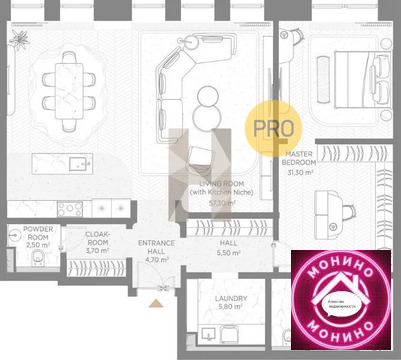 Москва, 1-но комнатная квартира, Большой Черкасский пер. д.д. 4, 320060000 руб.