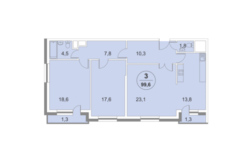 Москва, 1-но комнатная квартира, ул. 2-я Филевская д.4, 9879200 руб.