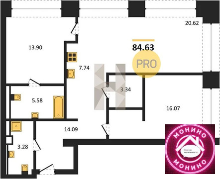Москва, 2-х комнатная квартира, ул. Садовая-Сухаревская д.д. 14 стр. 1, 140875098 руб.
