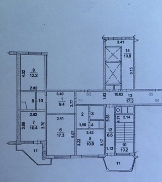 Подольск, 3-х комнатная квартира, ул. Юбилейная д.11, 4950000 руб.