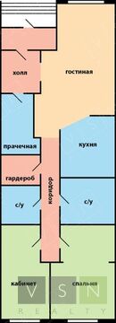 Москва, 3-х комнатная квартира, ул. Староволынская д.15, 82000000 руб.