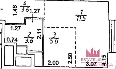 Москва, 1-но комнатная квартира, ул. Амурская д.1Ак4, 13300000 руб.