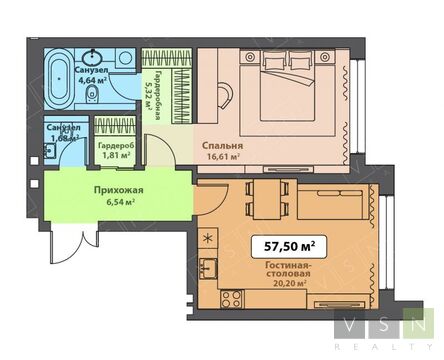 Москва, 1-но комнатная квартира, 5-й Донской проезд д.21, 12549000 руб.