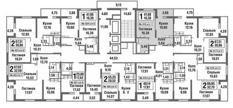 Москва, 1-но комнатная квартира, улица Татьянин Парк д., 5264732 руб.