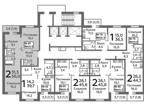 Балашиха, 2-х комнатная квартира, микрорайон Павлино д., 4495260 руб.