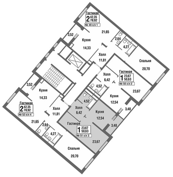 Москва, 1-но комнатная квартира, улица Татьянин Парк д., 6574305 руб.