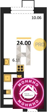 Москва, 1-но комнатная квартира, 8 Соколиной Горы ул. д.д. вл. 26А, 10800000 руб.