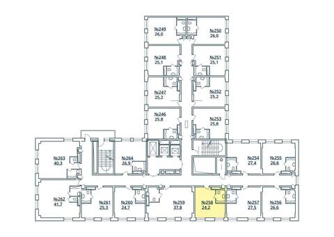 Москва, 1-но комнатная квартира, ул. Радиальная 6-я д.7, к 35, 2500000 руб.