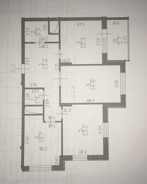 Подольск, 3-х комнатная квартира, Генерала Стрельбицкого д.3, 5590000 руб.