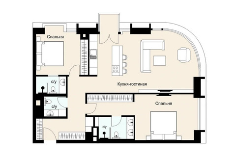 Москва, 3-х комнатная квартира, ул. Братьев Фонченко д.3 корп. 8, 109900000 руб.