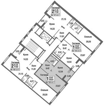 Москва, 1-но комнатная квартира, улица Татьянин Парк д., 6321155 руб.