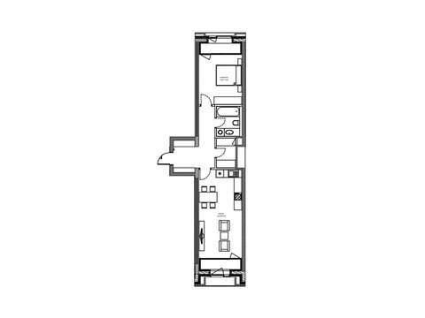 Москва, 1-но комнатная квартира, ул. Автозаводская д.Вл23, 14699851 руб.