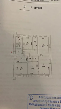 Продается квартира г Москва, Комсомольский пр-кт, д 7/3 к 1 Продается квартира г Москва, Комсомольский пр-кт, д 7/3 к 1