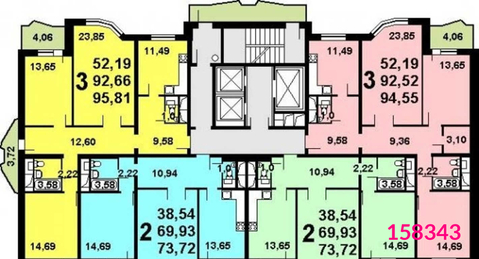 Москва, 3-х комнатная квартира, ул. Герасима Курина д.26, 18000000 руб.