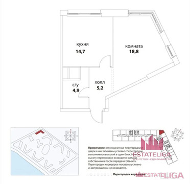 Москва, 1-но комнатная квартира, Шелепихинская наб. д.34к4, 28000000 руб.