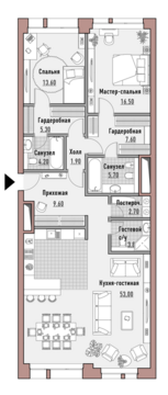 Москва, 3-х комнатная квартира, ул. Новослободская д.24, 61110000 руб.