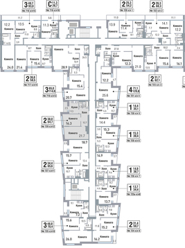 Москва, 2-х комнатная квартира, ул. Саморы Машела д.5, 8744205 руб.