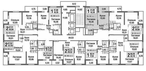 Москва, 1-но комнатная квартира, улица Татьянин Парк д., 5264732 руб.