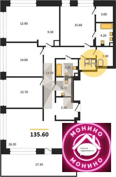 Москва, 4-х комнатная квартира, ул. Автозаводская д.д. 1, 76860133 руб.