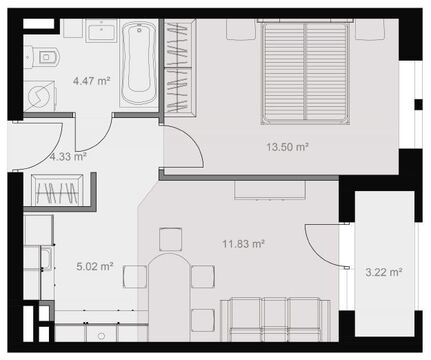 Москва, 1-но комнатная квартира, Кронштадтский б-р. д.6к2, 6845200 руб.