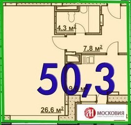 Подольск, 1-но комнатная квартира, ул. Беляевская д.11, 4800000 руб.