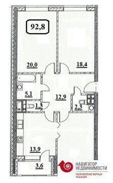 Москва, 3-х комнатная квартира, пр-кт Будённого д.д. 51к4, 17603389 руб.