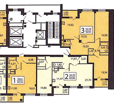 Москва, 3-х комнатная квартира, ул. Краснобогатырская д.28, 16500000 руб.