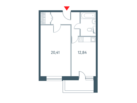 Москва, 1-но комнатная квартира, ул. Викторенко д.11С24, 11759760 руб.