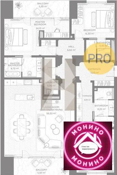 Москва, 3-х комнатная квартира, Большой Черкасский пер. д.д. 4, 646390000 руб.