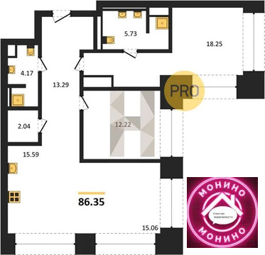 Москва, 2-х комнатная квартира, ул. Садовая-Сухаревская д.д. 14 стр. 1, 139066675 руб.