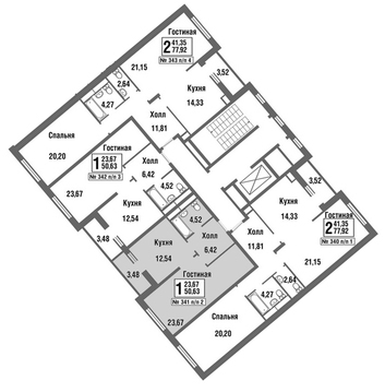 Москва, 1-но комнатная квартира, улица Татьянин Парк д., 6574305 руб.