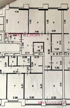 Москва, 3-х комнатная квартира, набережная Марка Шагала д.1к1, 40500000 руб.