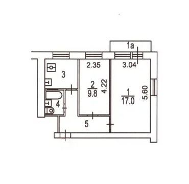 Москва, 2-х комнатная квартира, ул. Парковая 9-я д.25, 8400000 руб.