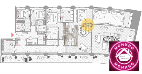 Москва, 3-х комнатная квартира, ул. Никольская д.д. 10/2, 1611450000 руб.