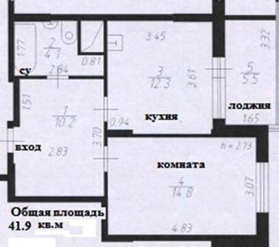 Подольск, 1-но комнатная квартира, Варенникова д.3, 3400000 руб.