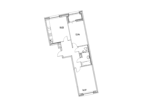 Москва, 2-х комнатная квартира, ул. Автозаводская д.Вл23, 13826447 руб.