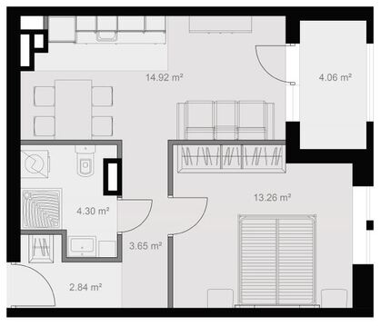 Москва, 1-но комнатная квартира, Кронштадтский б-р. д.6к1, 8434800 руб.