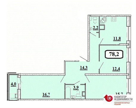 Красногорск, 3-х комнатная квартира, б-р Космонавтов д.д. 8, 7393197 руб.