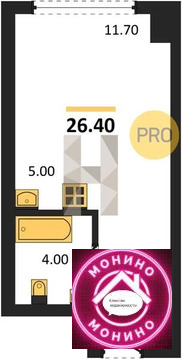 Москва, 1-но комнатная квартира, ул. Ботаническая д.д. 29, 11853600 руб.