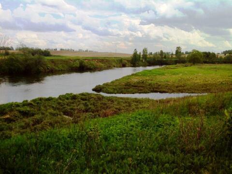 Участок 28 соток в деревне на берегу реки Москва, вид на воду (ПМЖ)., 2200000 руб.