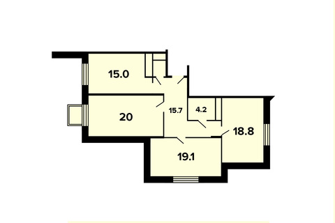 Котельники, 3-х комнатная квартира, Южный мкр. д.11, 6300000 руб.