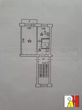 Балашиха, 1-но комнатная квартира, Пр-т Ленина д.16, 3070000 руб.