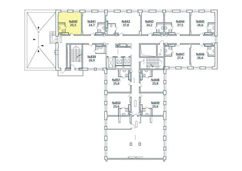 Москва, 1-но комнатная квартира, ул. Радиальная 6-я д.7, к 35, 2842893 руб.