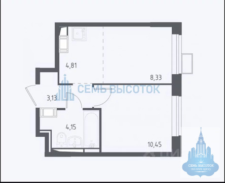 Москва, 1-но комнатная квартира, Уточкина ул. д.5, к 2, 6400000 руб.