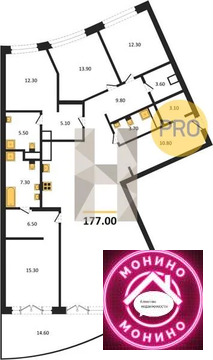 Москва, 4-х комнатная квартира, ул. Нижние Мневники д.д. 3, 127263000 руб.