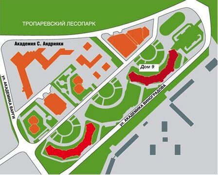 Москва, 2-х комнатная квартира, ул. Академика Виноградова д.9, 18000000 руб.