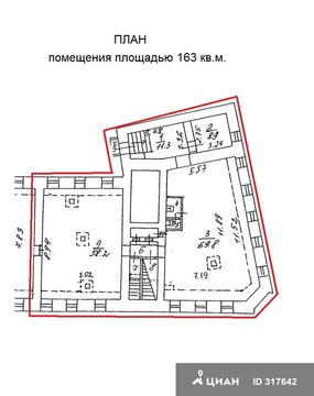 Псн 163 кв.м. м. Таганская 8 мин пешком, 12554 руб.